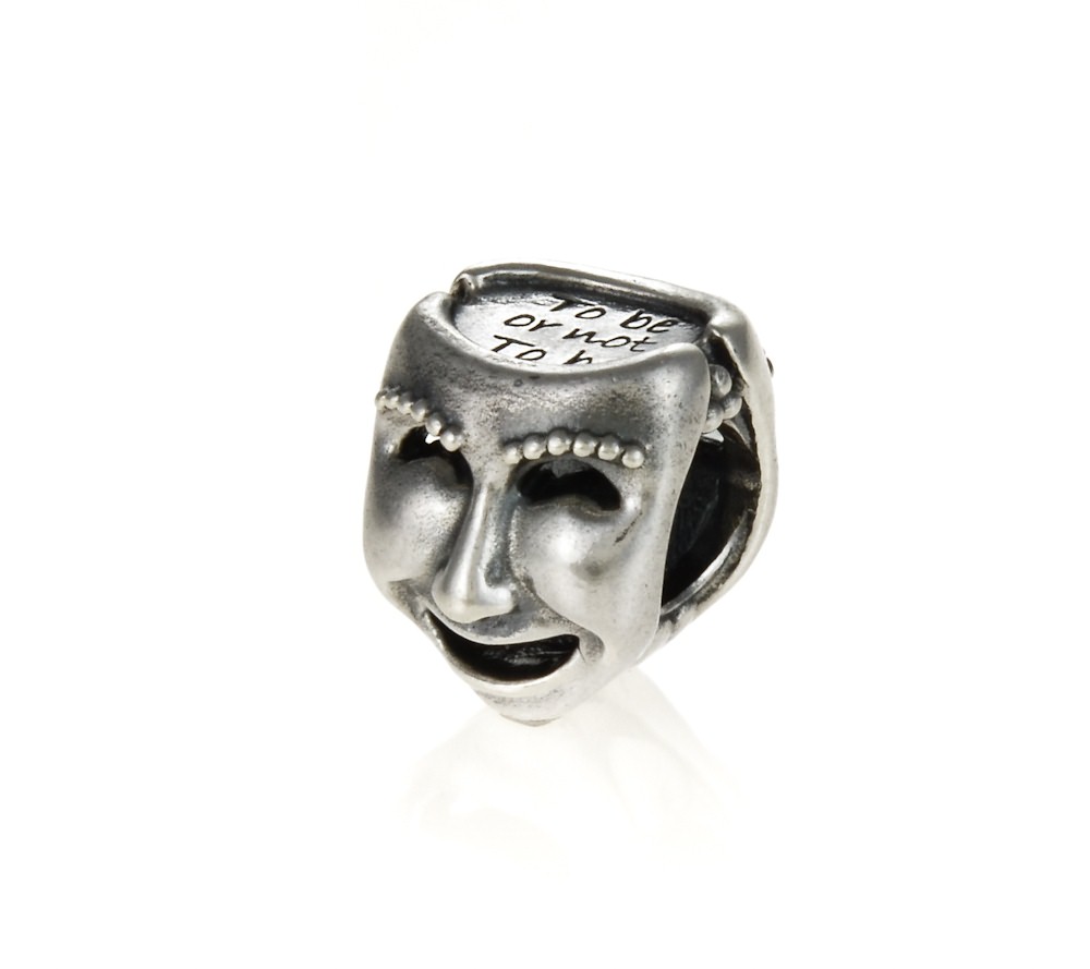 Pandora Silver Theatre Mask Charm 791177 John Greed Jewellery