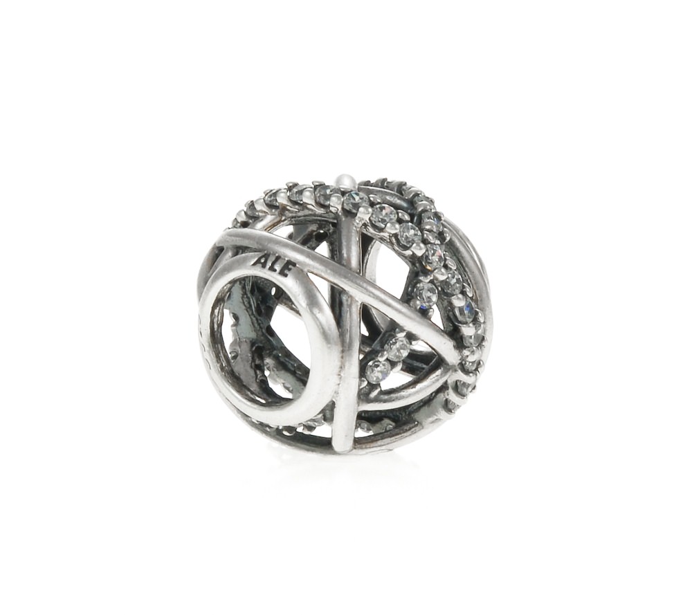 Pandora Sparkling Galaxy Openwork Charm 791388CZ John Greed Jewellery