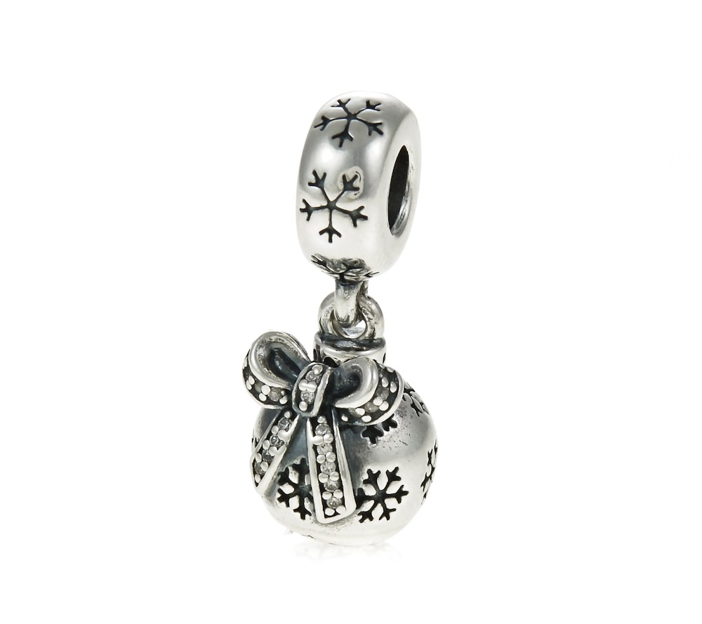 Pandora Christmas Bauble Pendant Charm 791410CZ John Greed Jewellery