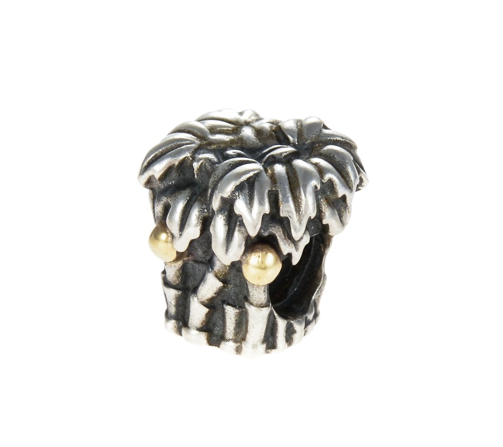 pandora silver and 14ct gold palm trees charm 790521 order pandora silver and 14ct gold palm trees charm 790521 order