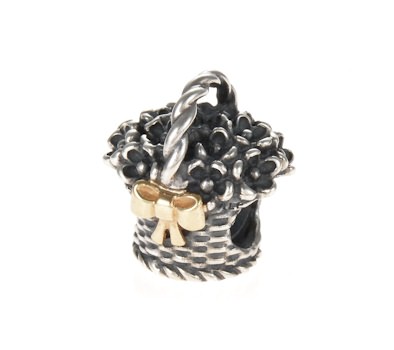 pandora basket of flowers charm pandora basket of flowers charm